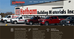 Desktop Screenshot of hothambuilding.com