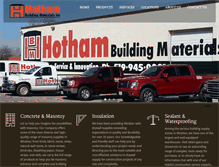 Tablet Screenshot of hothambuilding.com